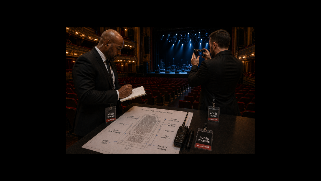 Advance, reconnaissance et préparation terrain