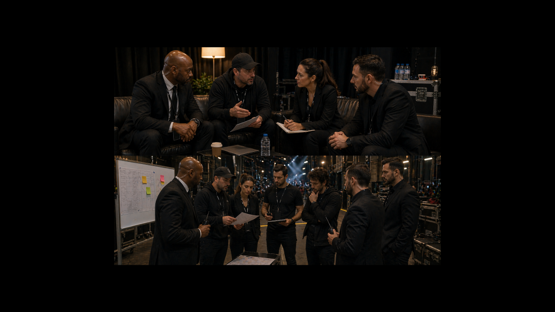 Coordination avec équipes de tournée et production