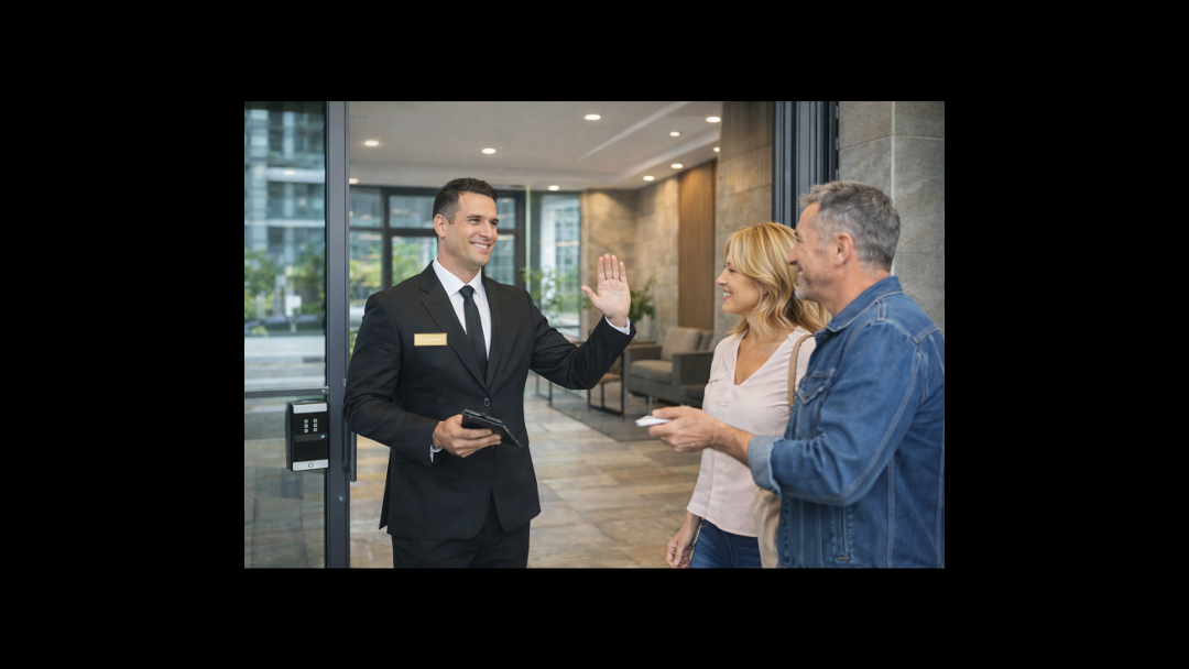 Sécurité résidentielle, condos et hôtel