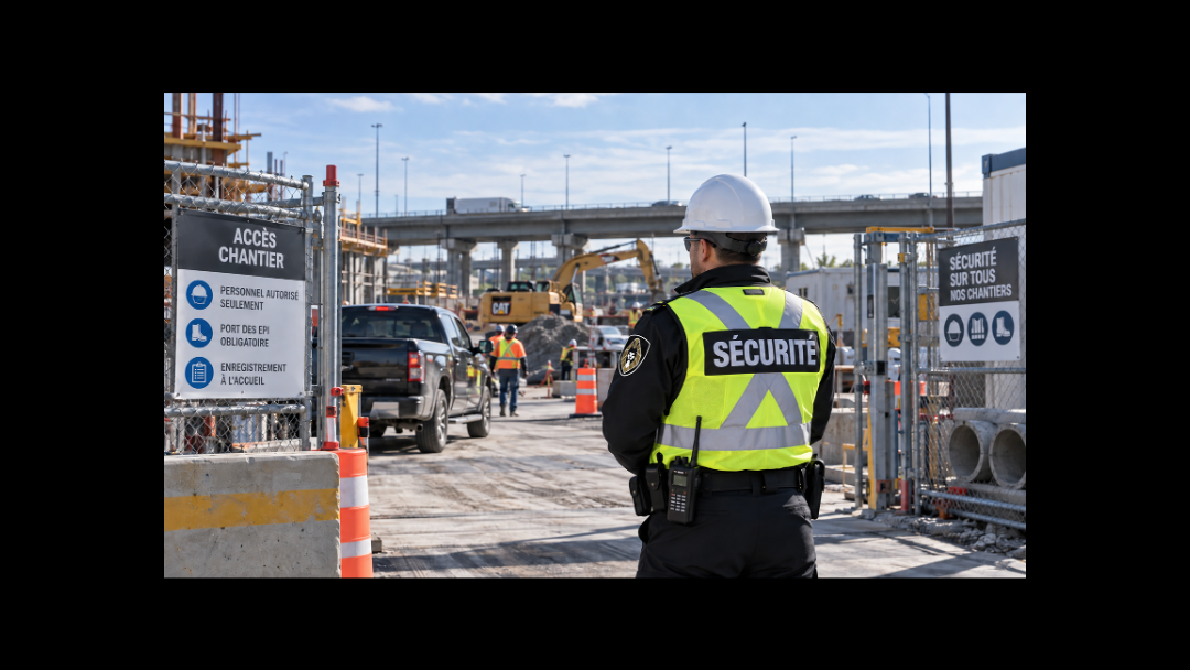 Sécurité des chantiers de construction