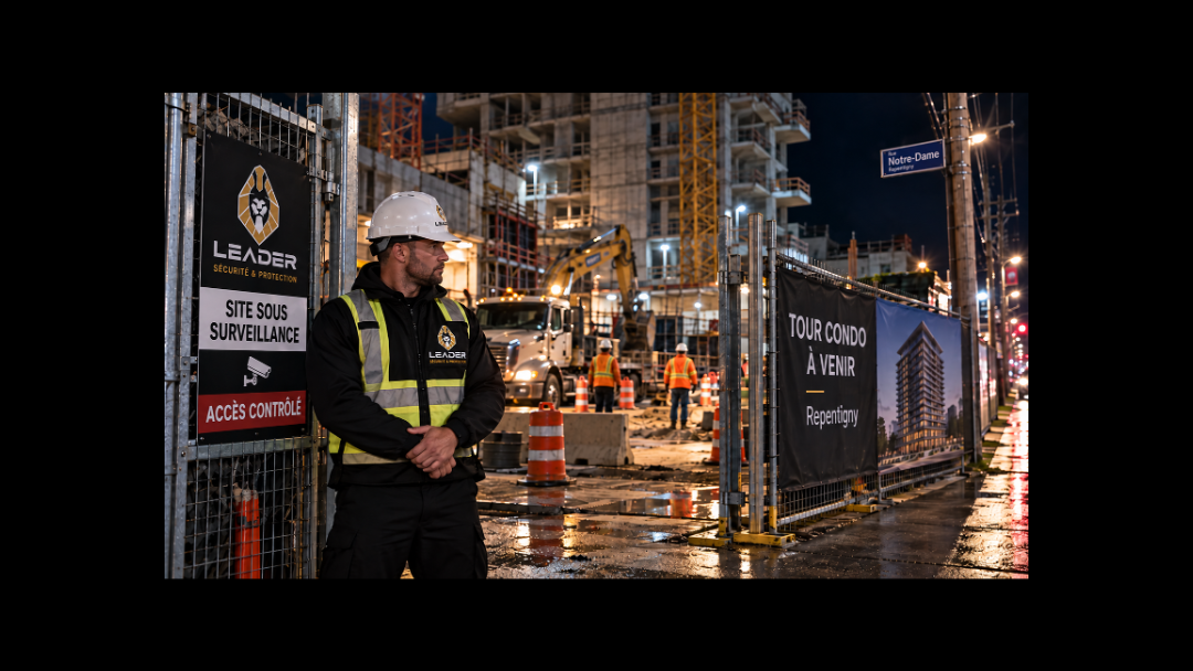 Sécurité des chantiers de construction