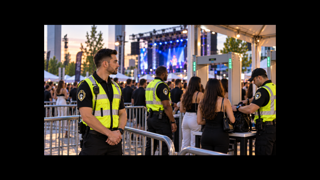 Sécurité événementielle à Laval